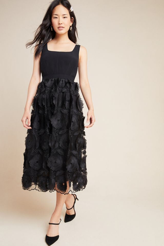 Maeve Floriana Lace Midi Dress #3