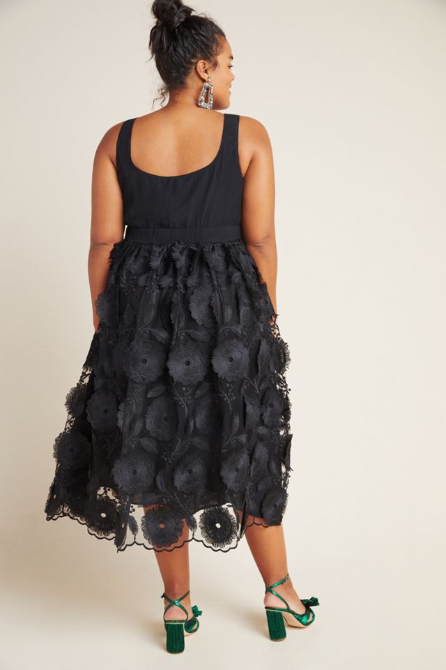 Maeve Floriana Lace Midi Dress #5