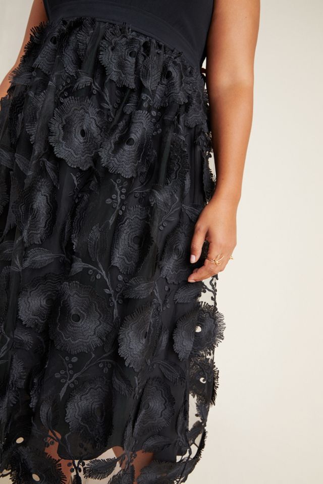 Maeve Floriana Lace Midi Dress #6