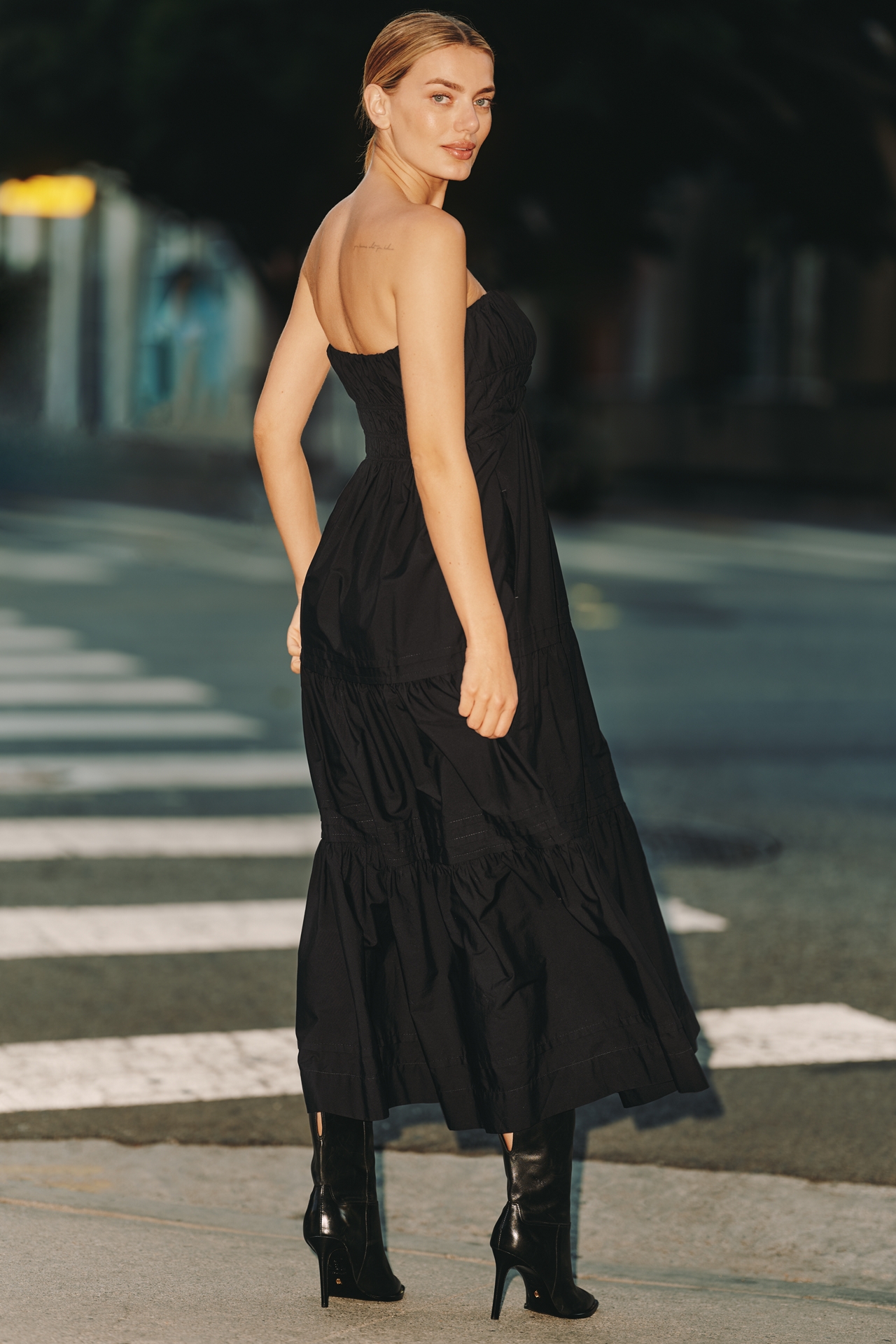 The Somerset Strapless Maxi Dress