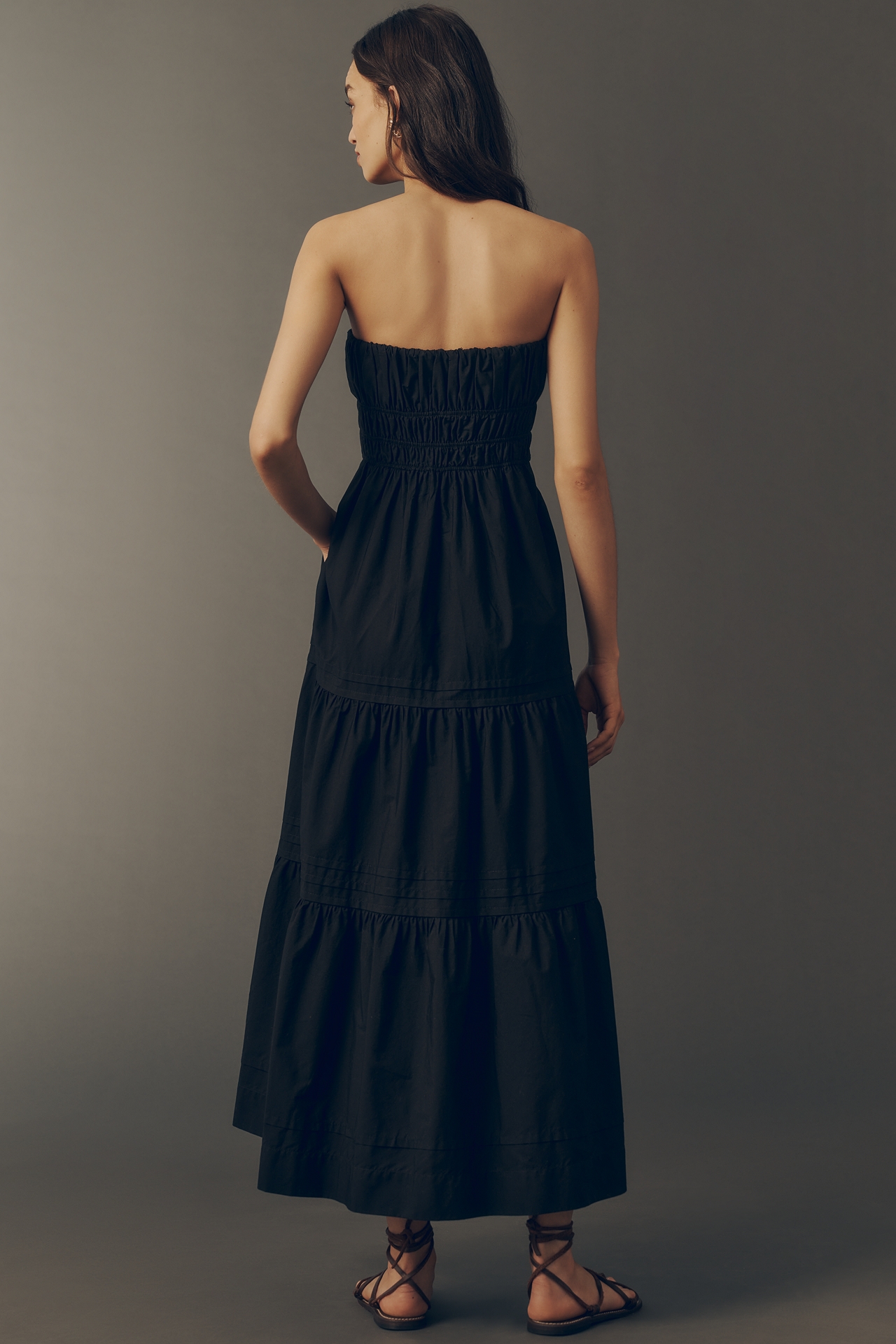 The Somerset Strapless Maxi Dress