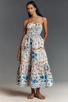 The Somerset Maxi Dress: Strapless Edition