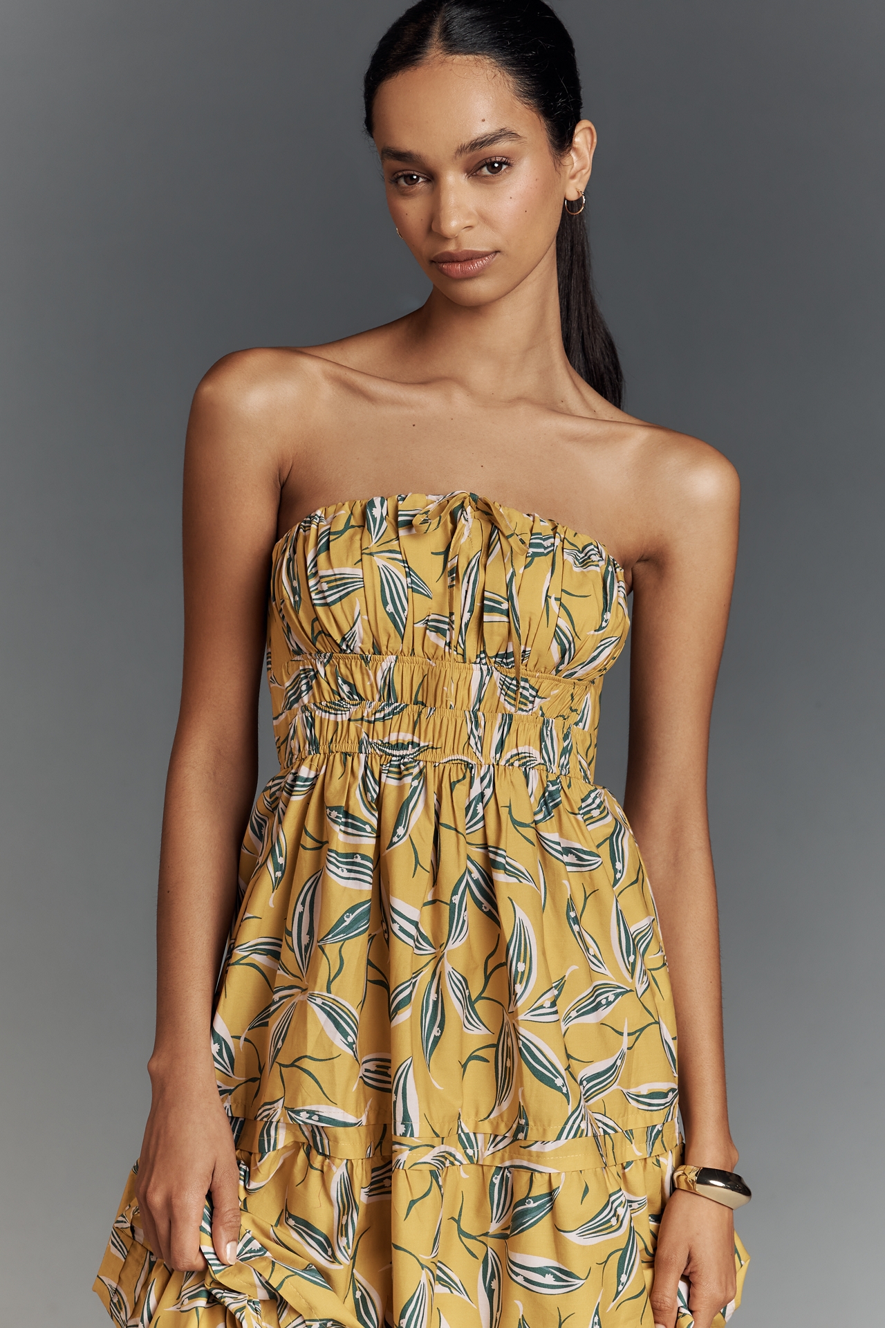 The Somerset Strapless Maxi Dress