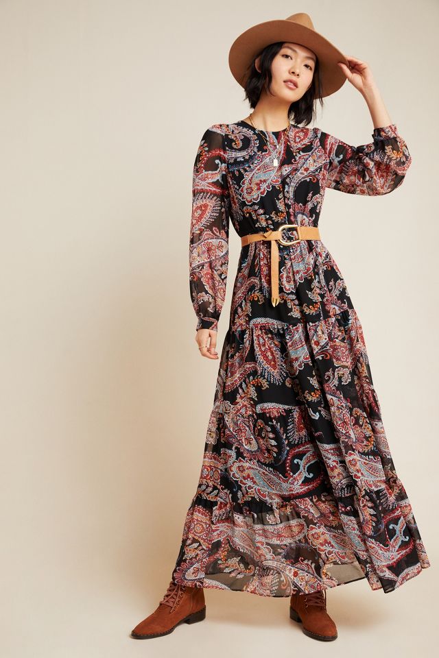 Paisley Maxi Dress