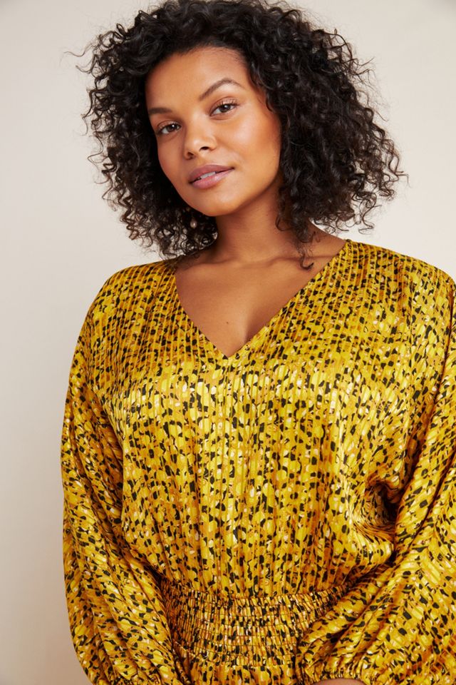 Marigold Midi Dress | Anthropologie