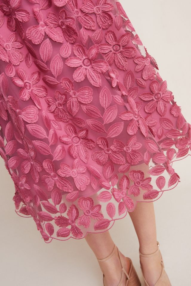 ワンピース Maeve Virginia Textured Midi Dress Maeve Virginia Textured Midi Dress | Anthropologie
