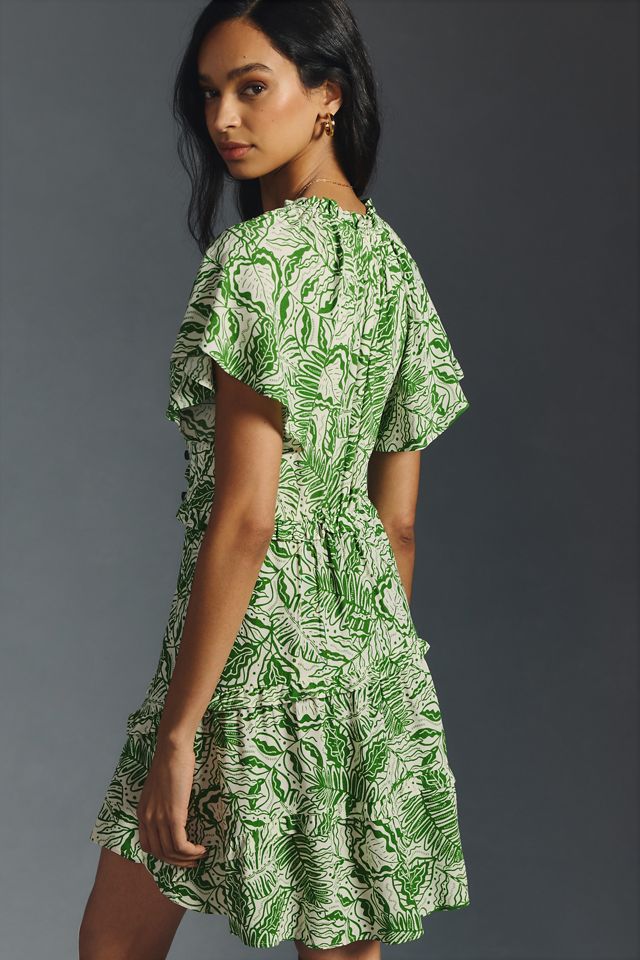 By Anthropologie Robin Tiered Mini Dress #2