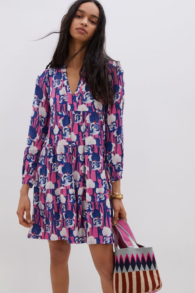 Janine Lecour Addison Tiered Tunic Dress | Anthropologie