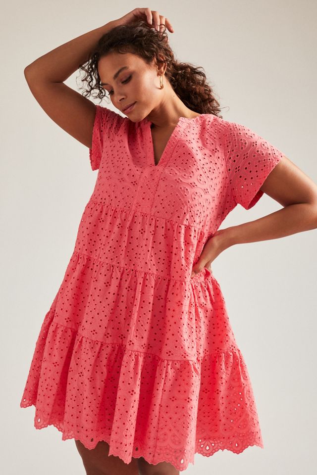 Maeve Harper Eyelet Tunic Dress #4