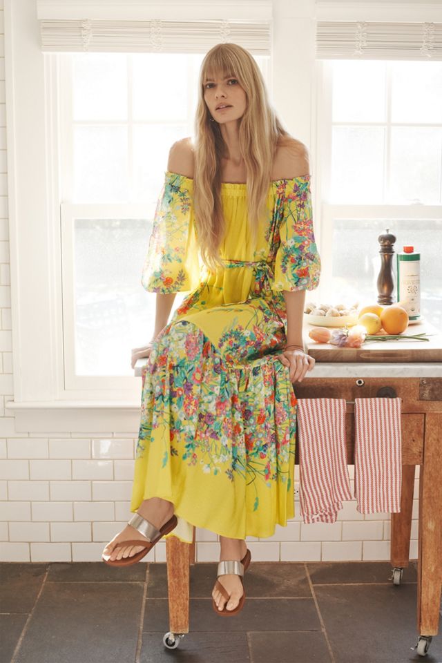 Eliora Off-The-Shoulder Maxi Dress #1