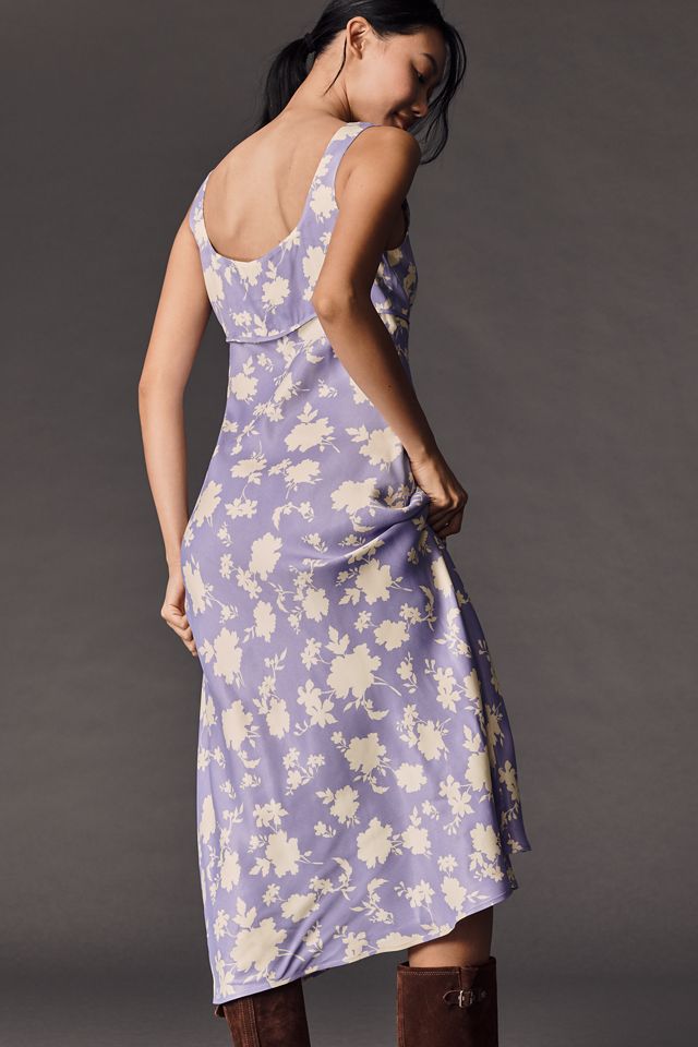Maeve Square-Neck Midi Slip Dress #2