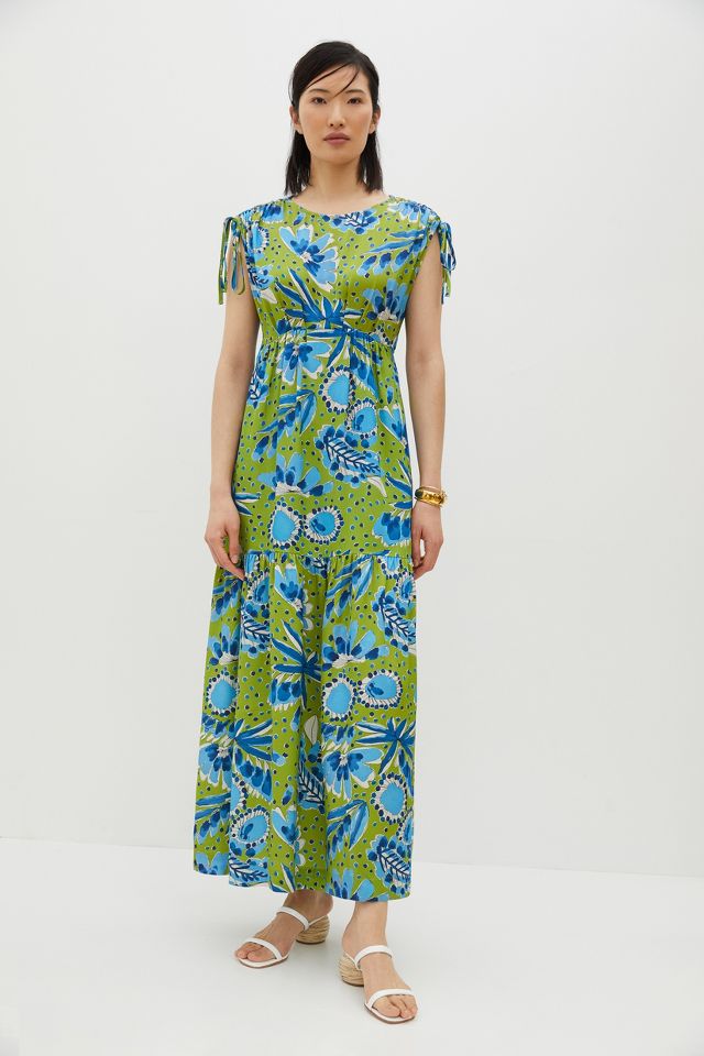 Vera for Anthropologie Bluebell Maxi Dress | Anthropologie