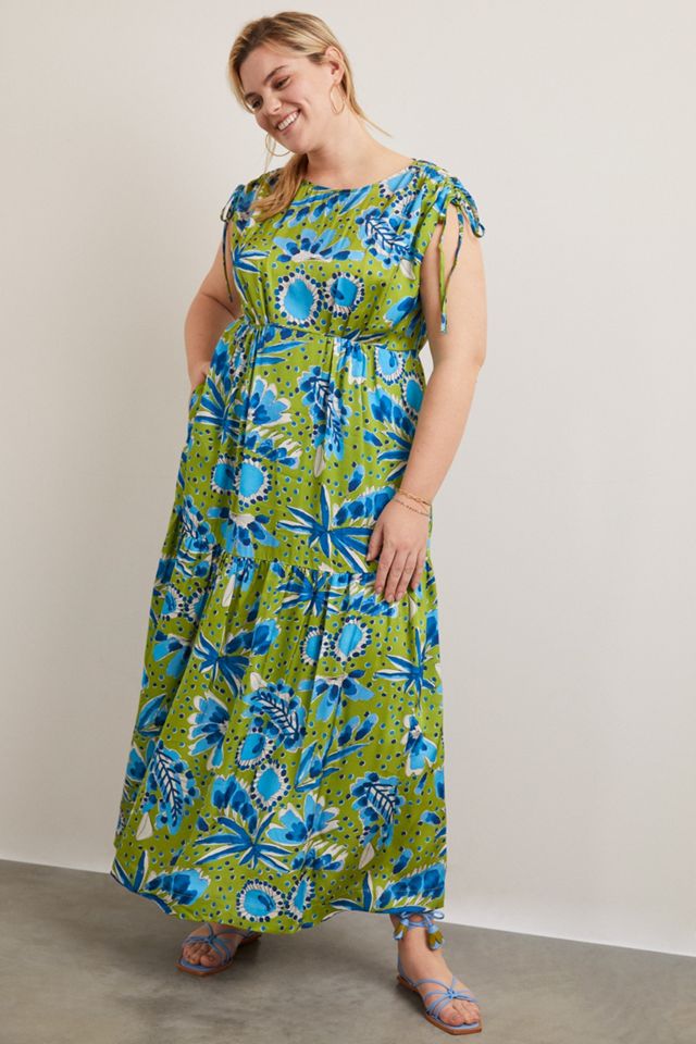 Vera for Anthropologie Bluebell Maxi Dress | Anthropologie