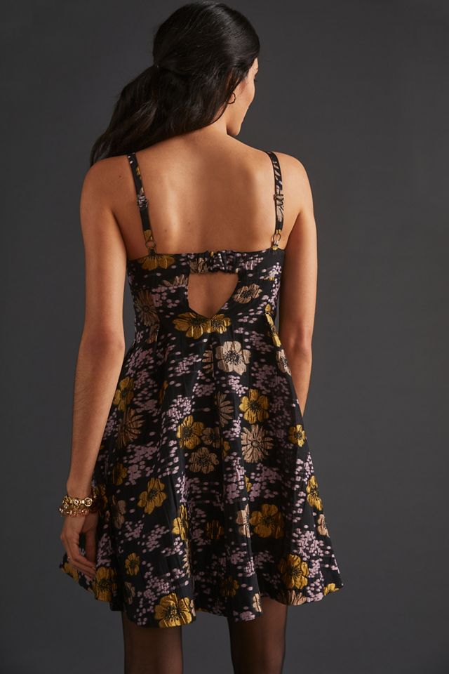 Jacquard A-Line Mini Dress #2