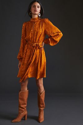 Jacquard Mini Dress