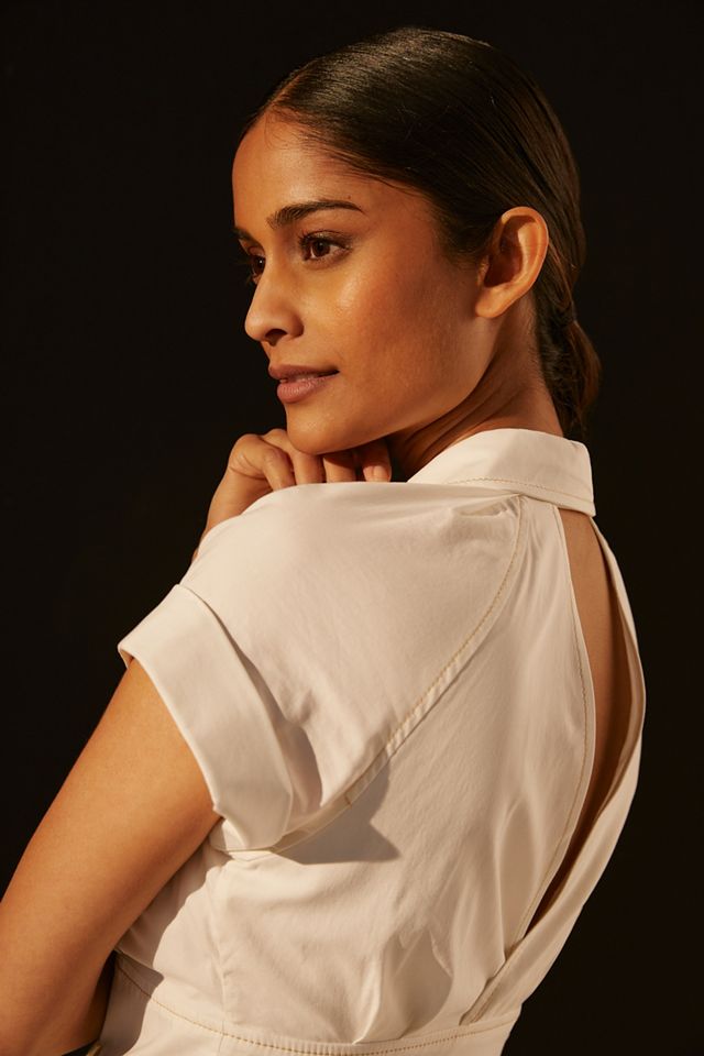 Maeve Poplin Midi Shirtdress #5