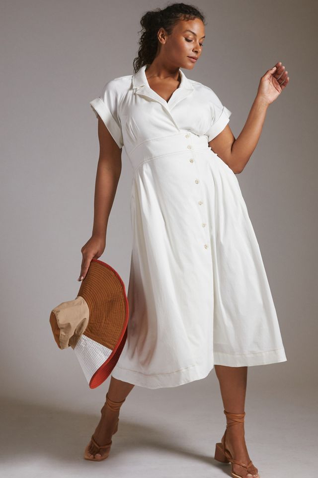 Maeve Poplin Midi Shirtdress #6