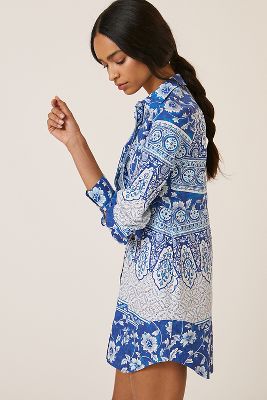 anthropologie shirt dress