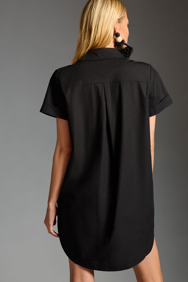 The Francie Mini Buttondown Shirt Dress by Maeve #1