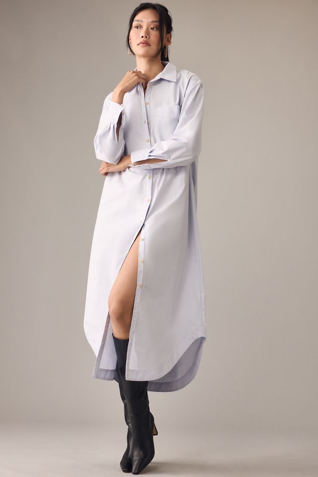 Sleeve shirt hot sale dress