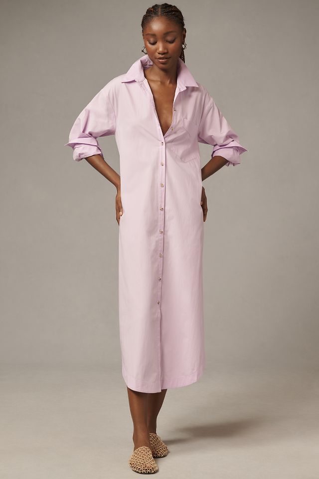 Bell sleeve shirt dress online