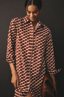 Anthropologie orange bough dress online