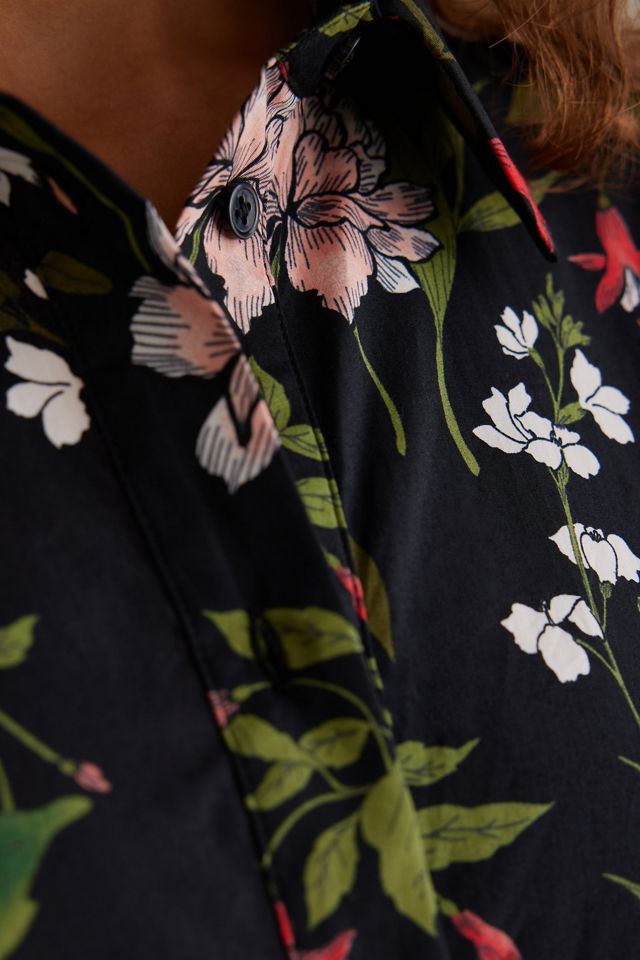 The Bettina Tiered Midi Shirt Dress by Maeve #4