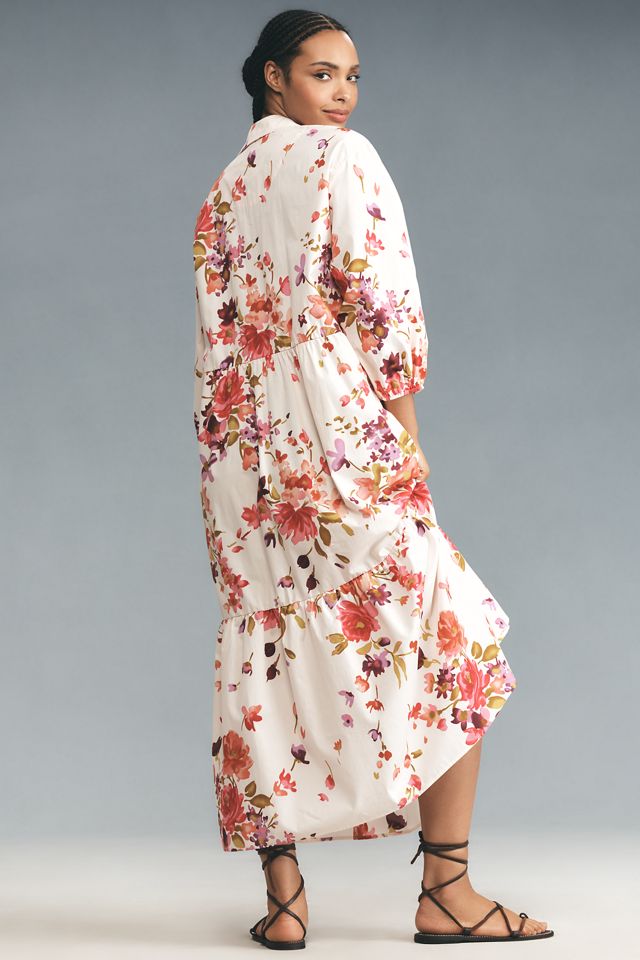 Anthropologie ★ Maeve The Bettina Tiered Shirt Dress The Bettina Tiered Shirt Dress by Maeve | Anthropologie