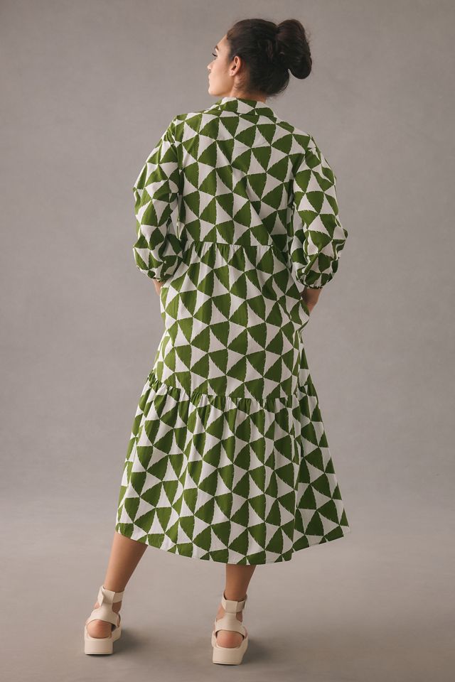 Anthropologie ★ Maeve The Bettina Tiered Shirt Dress The Bettina Tiered Shirt Dress by Maeve | Anthropologie
