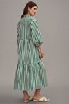 The Bettina Tiered Shirt Dress by Maeve