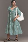 The Bettina Tiered Shirt Dress by Maeve