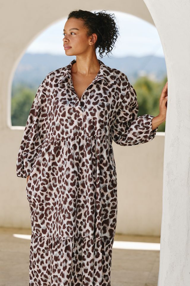 Maeve Bettina 100% Cotton Midi Shirtdress #4