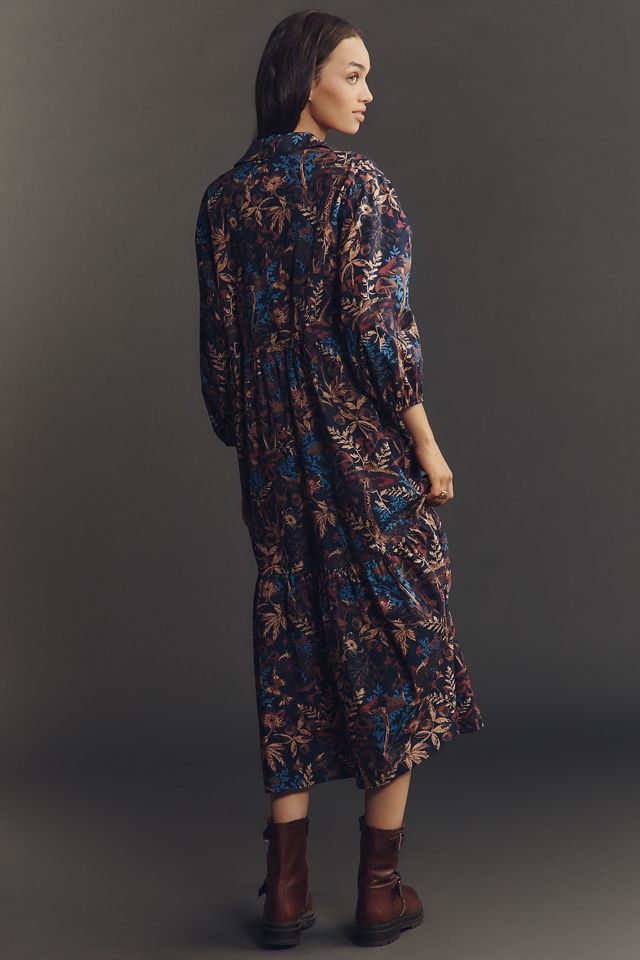 The Bettina Tiered Shirt Dress by Maeve #2