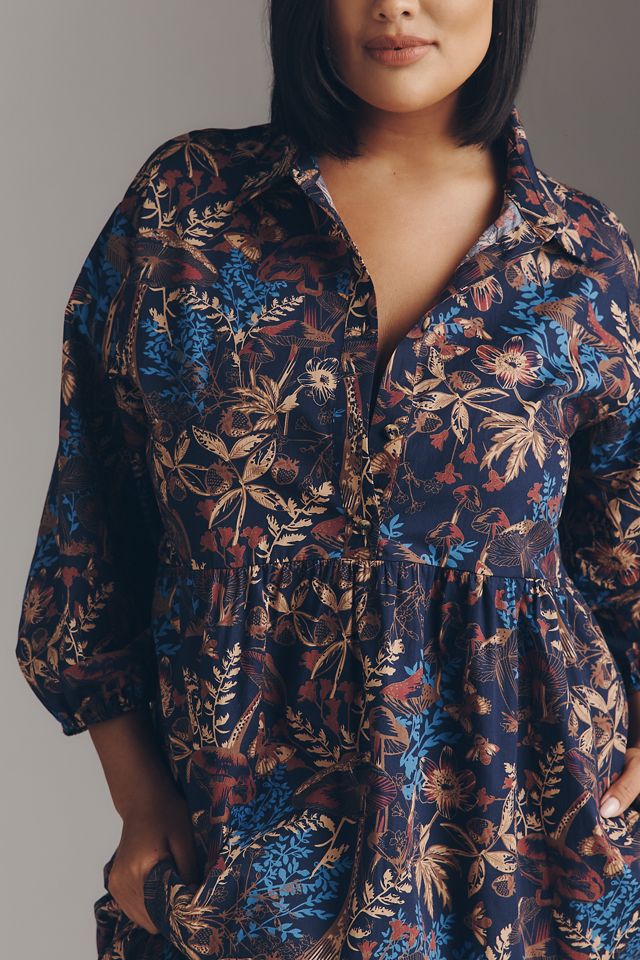Maeve Bettina Cotton Midi Shirtdress #4