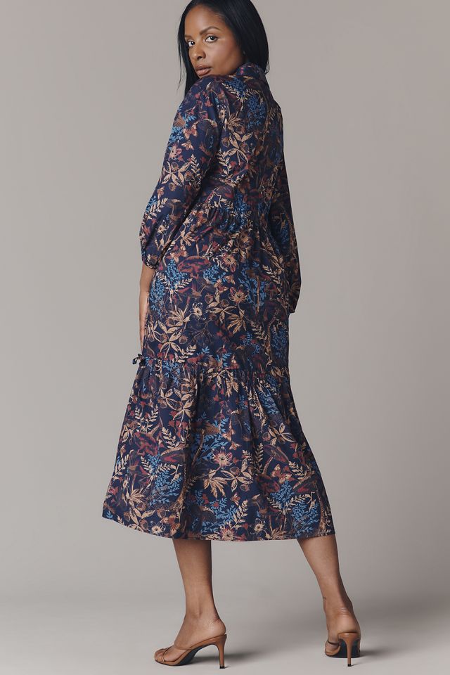 Maeve Bettina Cotton Midi Shirtdress #7