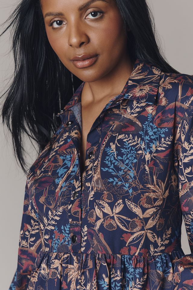 Maeve Bettina Cotton Midi Shirtdress #9