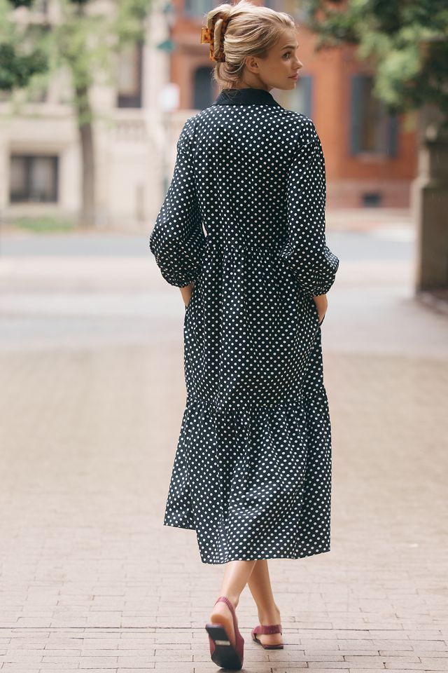 Anthropologie ★ Maeve The Bettina Tiered Shirt Dress The Bettina Tiered Shirt Dress by Maeve | Anthropologie