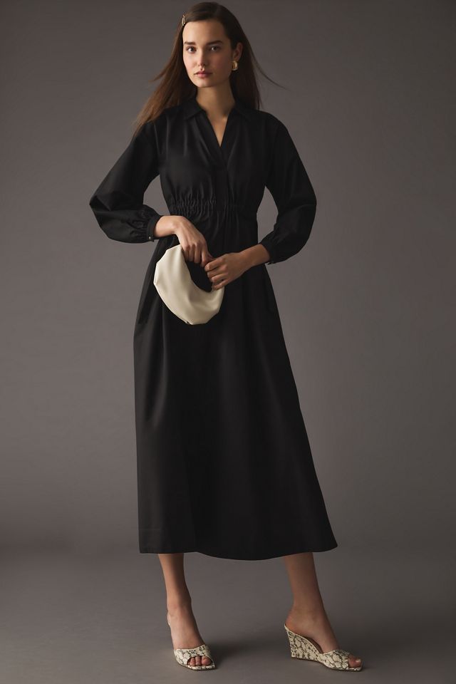 maeve cinched shirt dress Maeve Cinched Shirt Dress