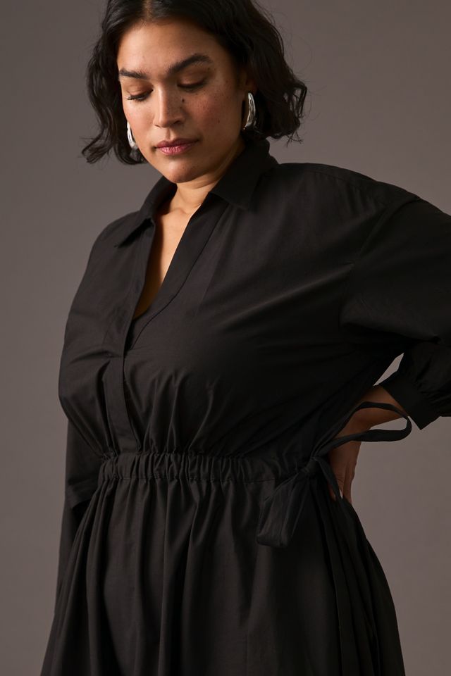 maeve cinched shirt dress Maeve Cinched Shirt Dress