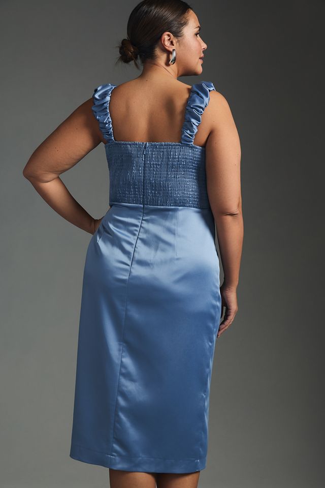 By Anthropologie Ruched Sweetheart Dress | Anthropologie
