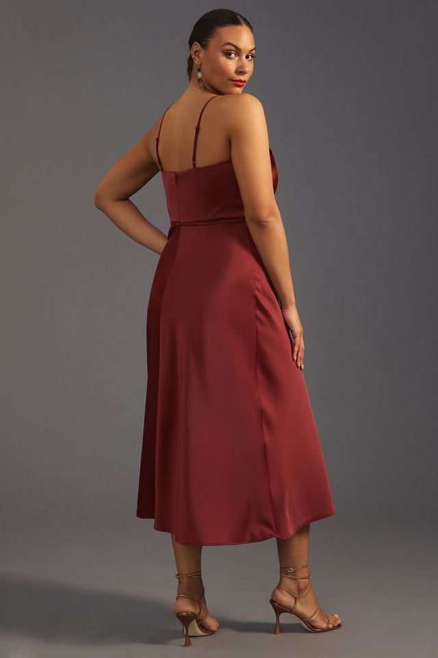 By Anthropologie Corset Slip Dress #8