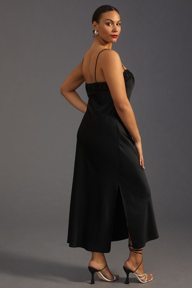 By Anthropologie Square-Neck Slip Dress #2