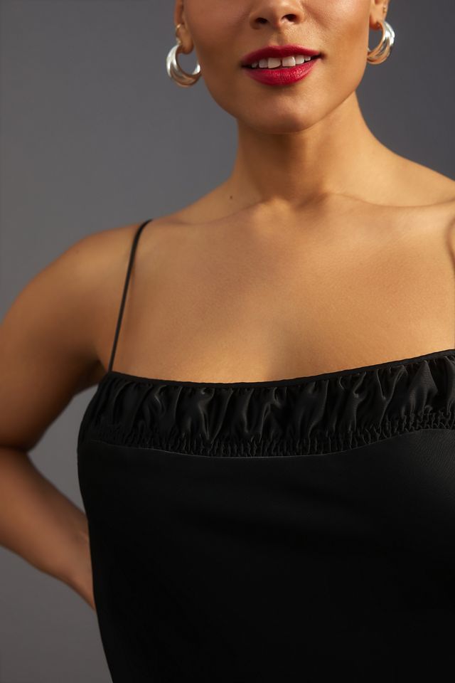 By Anthropologie Square-Neck Slip Dress #3