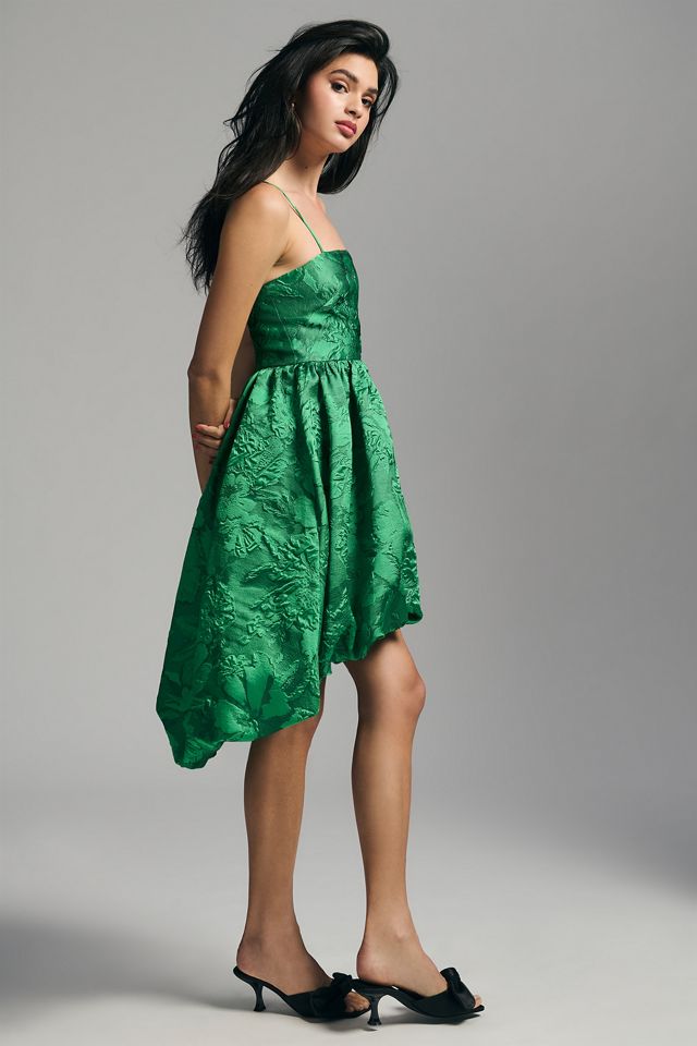 Por Anthropologie Jacquard Bubble Dress #4
