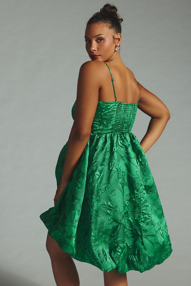 Por Anthropologie Jacquard Bubble Dress #6