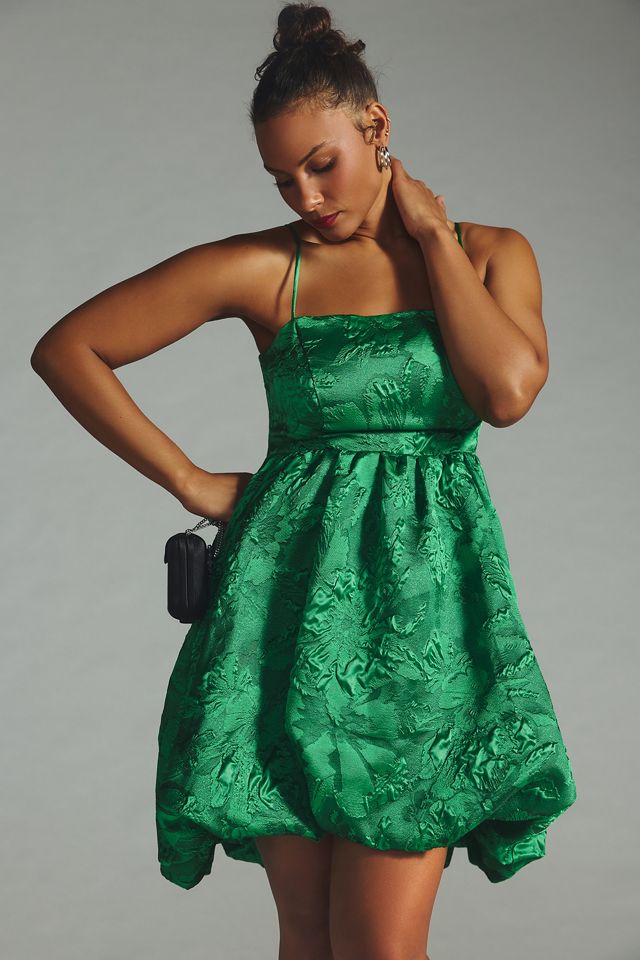 Por Anthropologie Jacquard Bubble Dress #5