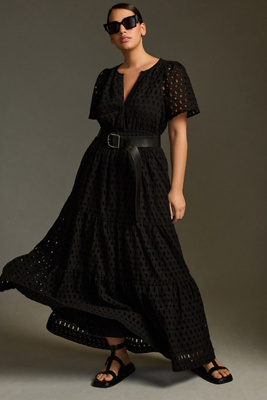 fitted lace wedding dress Anthropologie Black Tube Maxi Dress – White Chocolate Couture