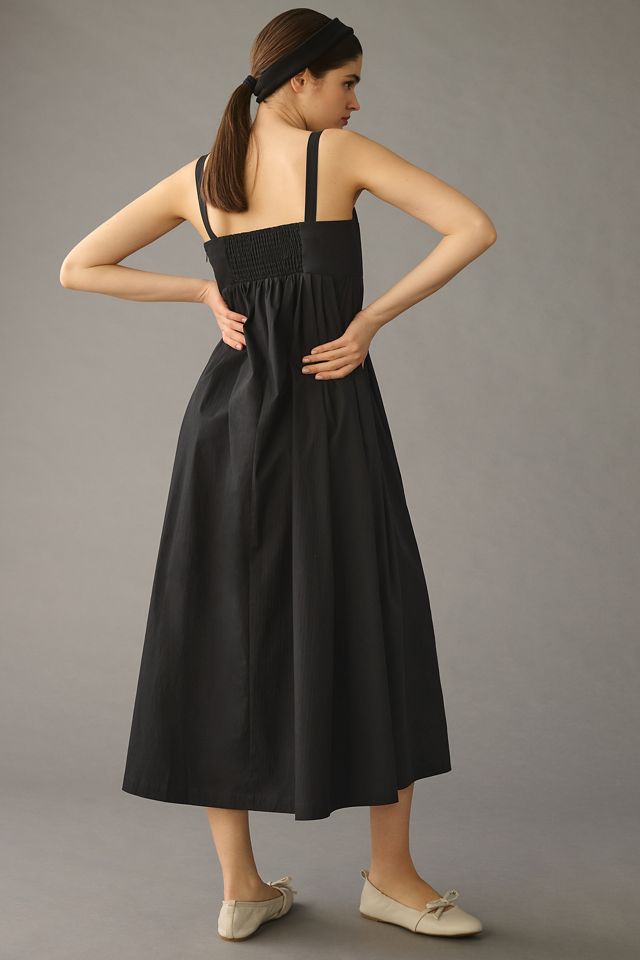 By Anthropologie Square-Neck Babydoll Dress #1