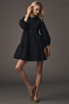 MAEVE THE BETTINA SHIRT DRESS BY MAEVE: MINI EDITION 