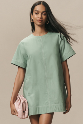 MAEVE THE EMMY SHORT-SLEEVE SWING MINI DRESS BY MAEVE 